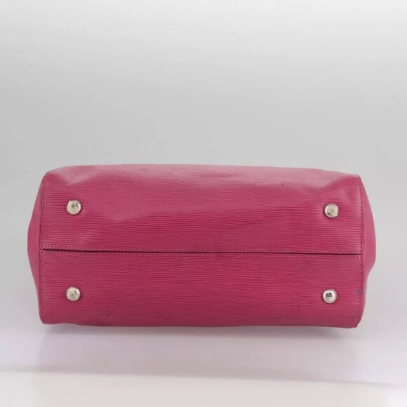 LOUIS VUITTON Epi Marley MM Hand Bag 2way Fuchsia M94615 LV Auth 107465 - Picture 5 of 16